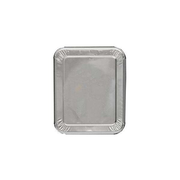 Handi-Foil Half Size Full Curl Edge Lid For Steam Table Pan, PK100